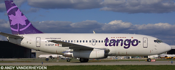 Air Canada Tango Boeing 737-200