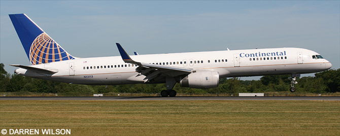 Continental Airlines Boeing 757-200
