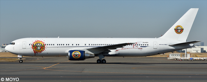 Guns N' Roses Boeing 767-300 (Operated By Aeronexus)