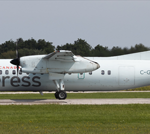 Air Canada Express DeHavilland Dash 8-300 (Ice Blue Livery - Operated By Jazz)