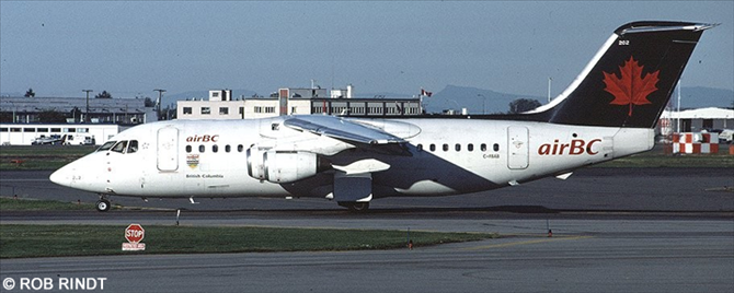 Air BC BAe Avro 146-200 - RJ-85 (Air Canada Hybrid Livery)