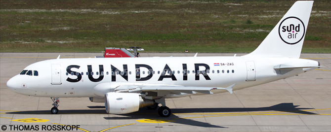 Sundair Airbus A319