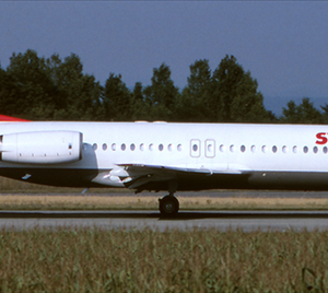 Swissair Fokker F-100
