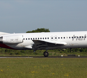 Helvetic Airways Fokker F-100