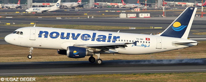 Nouvelair Airbus A320 (New Livery)