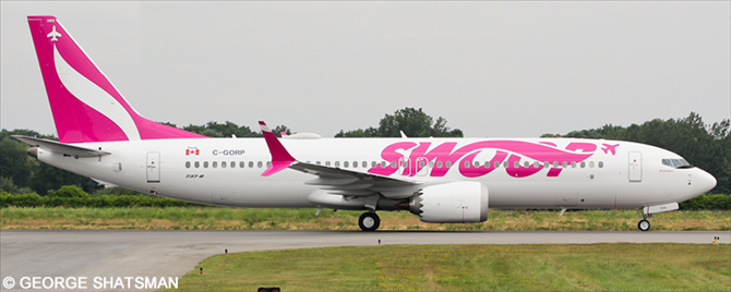 Swoop Boeing 737-8 MAX (Operated By Westjet)
