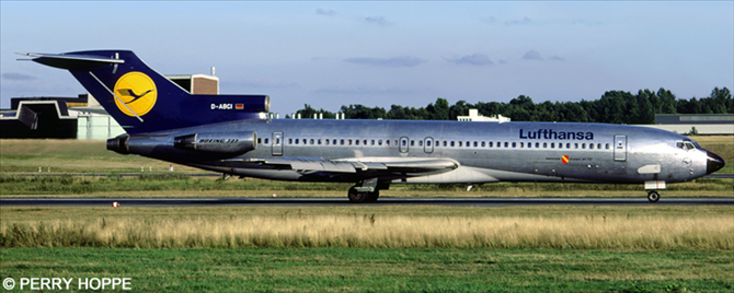 Lufthansa Boeing 727-200 (Chrome Livery)