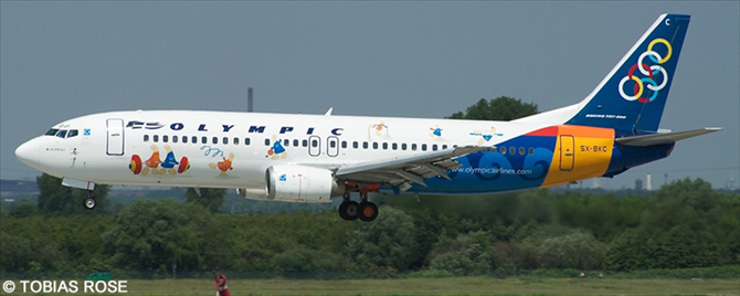 Olympic Airways Boeing 737-400 (Athens 2004 Olympics Livery)