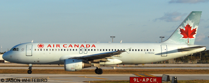 Air Canada Airbus A320 (Ice Blue Livery)