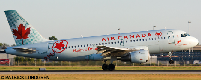 Air Canada Airbus A319 (Ice Blue Livery - Kids Horizon's)