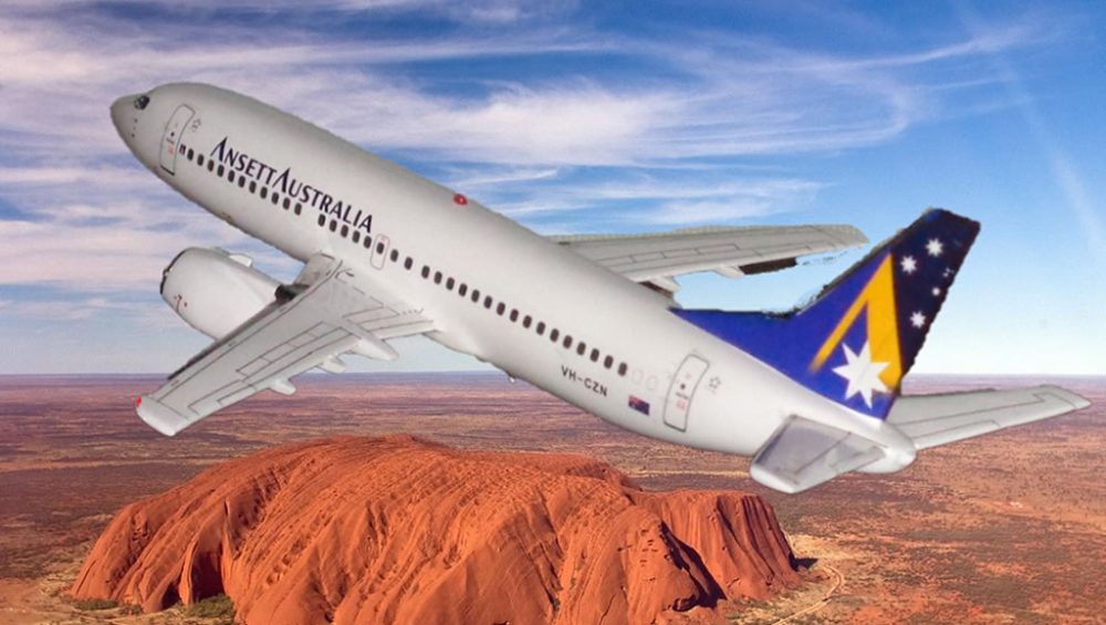 Ansett Australia Boeing 737-300 (New Livery) – Minicraft 1/144