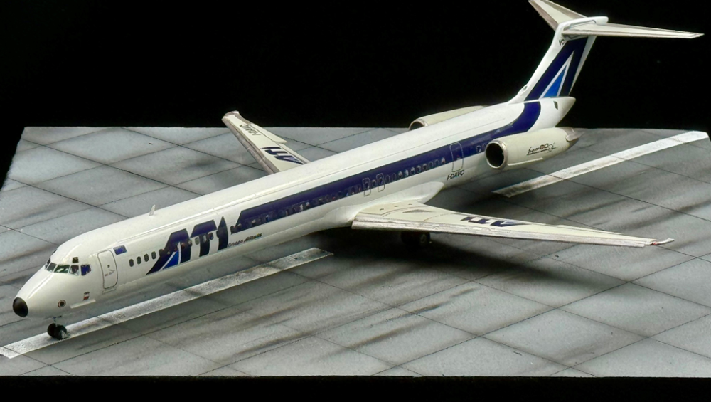 ATI Aero Trasporti Italiani McDonnell Douglas MD-82 (Blue Alitalia Livery) – Minicraft 1/144