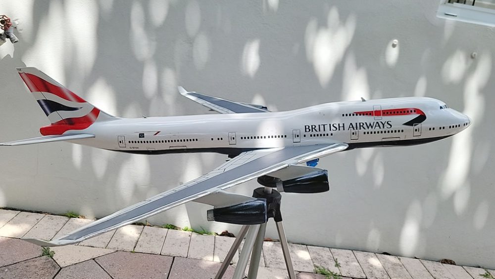 British Airways Boeing 747-400 – Scratchbuild 1/72