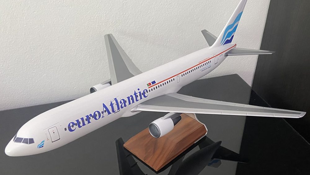 EuroAtlantic Airways Boeing 767-300 – Repaint 1/100