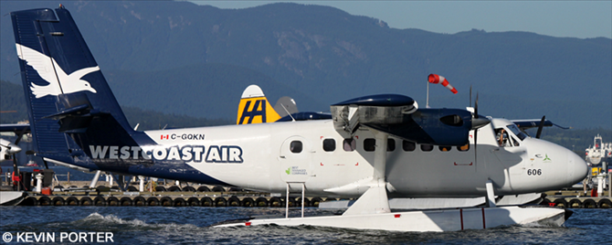 Westcoast Air DeHavilland DHC-6 Twin Otter (Harbour Air Livery)