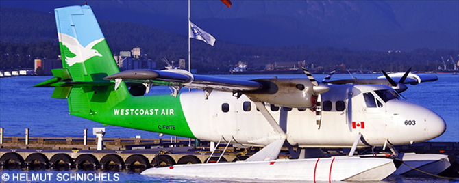Westcoast Air DeHavilland DHC-6 Twin Otter (Green Livery)