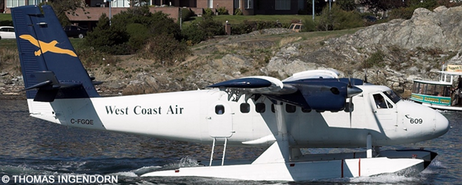Westcoast Air DeHavilland DHC-6 Twin Otter (Old Livery)