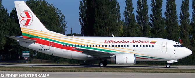 Lithuanian Airlines Boeing 737-500